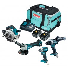 Makita DLX4156TX1 įrankių rinkinys 2x5 Ah 